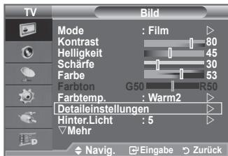 SAMSUNG LE-52F96BD - Sie können den für ihre Augen angenehmsten Farbton auswahlen. - 1