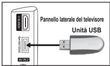 SAMSUNG LE-52F96BD - Utilizzo della funzione WISELINK - 1