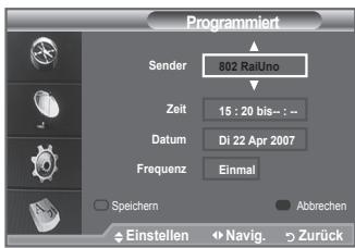 SAMSUNG LE-52F96BD - Verwendend der Vormerkliste - 4