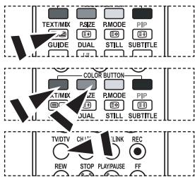 SAMSUNG LE-52F96BD - Selecting a Specific Teletext Page - 2