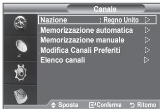SAMSUNG LE-52F96BD - Aggiornamento automatico dell'elenco dei canali - 1