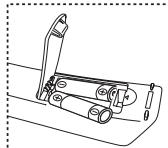 SAMSUNG LE-52F96BD - Batterien in die Fernbedienung einsetzen - 2