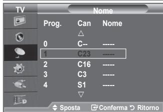 SAMSUNG LE-52F96BD - Asseg Nazionale di nomi ai canali - 2