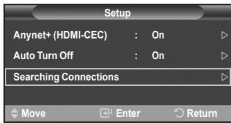 SAMSUNG LE-52F96BD - Iskanje naprav v systemd Anynet+ in preklapljanje med njimi - 2