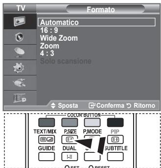 SAMSUNG LE-52F96BD - Modifica delle dimensioni dell'immagine - 2