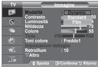 SAMSUNG LE-52F96BD - É possible selezionare il tipo di imagine che più corrisponde alle proprie esigenze. - 2