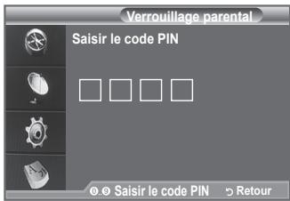 SAMSUNG LE-52F96BD - Modifier PIN - 2
