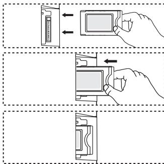 SAMSUNG LE-52F96BD - Die folgenden Erklärungen gelten für den Fall, dass ein CAM-Modul in den Cl-Schlitz gesteckt ist und angezeigt wird. - 2