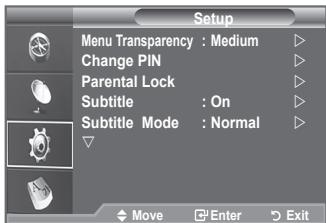 SAMSUNG LE-52F96BD - Previewing the DTV Menu System - 3