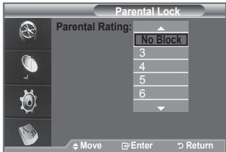 SAMSUNG LE-52F96BD - You can set the Transparency of the menu. - 8