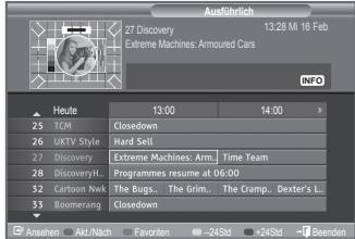 SAMSUNG LE-52F96BD - EPG-Informationen (Elektronischer Programmführer) anzeigen - 2