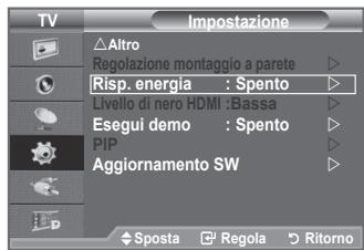 SAMSUNG LE-52F96BD - Modalità gioco / Pagina blu / Melodia / Effetto luce / Risp. energia / Livello di nero HDMI / Esegui demo - 2