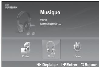 SAMSUNG LE-52F96BD - Utilisation du menu WiseLink - 4