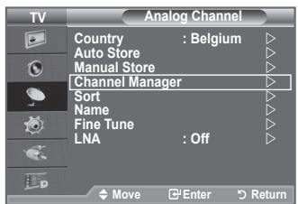 SAMSUNG LE-52F96BD - Adding / Locking Channels - 1
