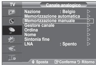 SAMSUNG LE-52F96BD - Aggiunta / Blocco di canali - 1