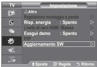SAMSUNG LE-52F96BD - Aggiornamento del software - 2