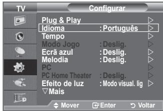 SAMSUNG LE-52F96BD - Selección o idioma - 1