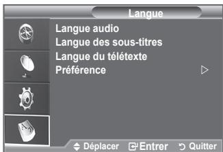 SAMSUNG LE-52F96BD - Aperçu du système menu DTV - 5