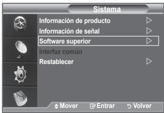 SAMSUNG LE-52F96BD - Actualización del software - 1