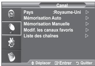 SAMSUNG LE-52F96BD - Aperçu du système menu DTV - 3