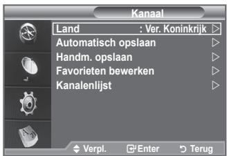 SAMSUNG LE-52F96BD - U kurz de kanaallijst bijwerken wonneer de kabelaanbieder neue services toevoegt of u de TV in een andere regio neerzet. - 1