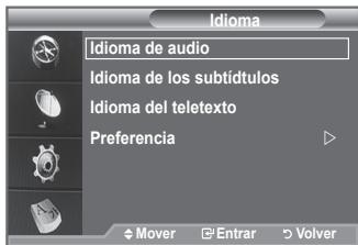 SAMSUNG LE-52F96BD - Se pueda携带 los values predeterminados para los idiomas de los subtitutos, el audio y el teletexto. Muestra la informacion del idioma para el flujo de entrada. - 1