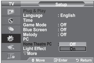SAMSUNG LE-52F96BD - Nastavitev PC-ja za domači kino - 2