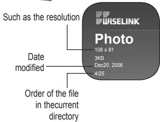 SAMSUNG LE-52F96BD - Using the Menu during a Slide Show - 9