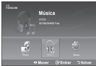 SAMSUNG LE-52F96BD - Utilización de la lista de ARCHivos MP3 - 1