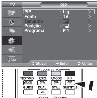 SAMSUNG LE-52F96BD - Ver a imagem na imagem (PIP) - 2