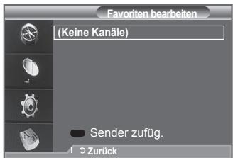 SAMSUNG LE-52F96BD - Sie können diese Funktion verwenden, nachdem Sie einen oder mehrere bevorzugte Kanäle ausgewählten haben. - 1