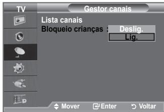 SAMSUNG LE-52F96BD - Adicionar/Bloquear canais - 2