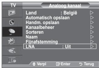 SAMSUNG LE-52F96BD - Als het TV-signaal zwak is,kest u de ontvangst verbeteren met de LNA-functie. (Een ruisvrije versterker versterkt het inkomende signaal). - 1