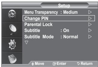 SAMSUNG LE-52F96BD - You can set the Transparency of the menu. - 9