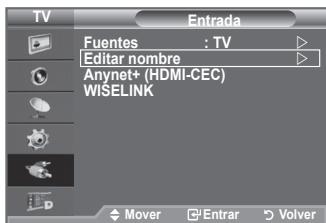 SAMSUNG LE-52F96BD - Dé un nombre al disposativo conectado en las tiomas de entrada; de esta manière sera más fácil selectionar el disposativo de entrada. - 1