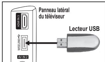 SAMSUNG LE-52F96BD - Utilisation de la fonction WiseLink - 1