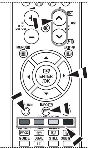 SAMSUNG LE-52F96BD - Ogled informacij EPG (elektronski programski vodič) - 3