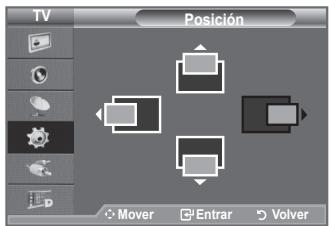 SAMSUNG LE-52F96BD - Cambio de la posicion de laImagen: - 1