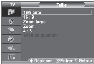 SAMSUNG LE-52F96BD - Vous pouvez sélectionner la taille d'image qui correspond le moins à vos besoins d'affichage. - 2