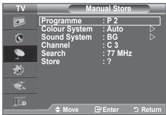 SAMSUNG LE-52F96BD - > Channel mode - 2
