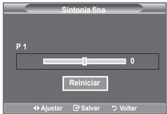 SAMSUNG LE-52F96BD - Utilize a sintonização finala para obter uma optima receção de um determinado canal. - 2