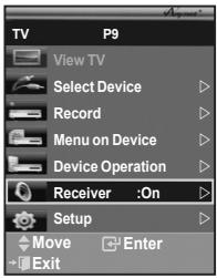 SAMSUNG LE-52F96BD - You can listen to sound through a receiver instead of the TV speaker. - 1