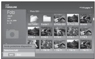 SAMSUNG LE-52F96BD - Visualizzazione di una presentazione - 1
