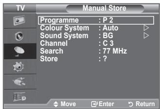 SAMSUNG LE-52F96BD - > Channel mode - 2