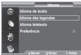 SAMSUNG LE-52F96BD - Selección o idioma preferido (legendas,录音 ou teletexto) - 2