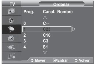 SAMSUNG LE-52F96BD - Organ de los canales memorizados - 2