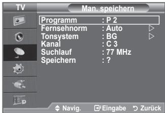 SAMSUNG LE-52F96BD - Kanalmodus - 2