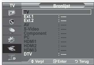 SAMSUNG LE-52F96BD - U kunt een keuze makeuuit externe bronnen die op de ingangen van de TV zich aangesloten. - 2