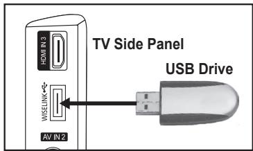 SAMSUNG LE-52F96BD - Using the WISELINK Function - 1