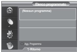 SAMSUNG LE-52F96BD - Uso della funzione Elenco programmato - 1